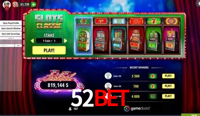 A Popularidade dos Caça-Níqueis no 52bet